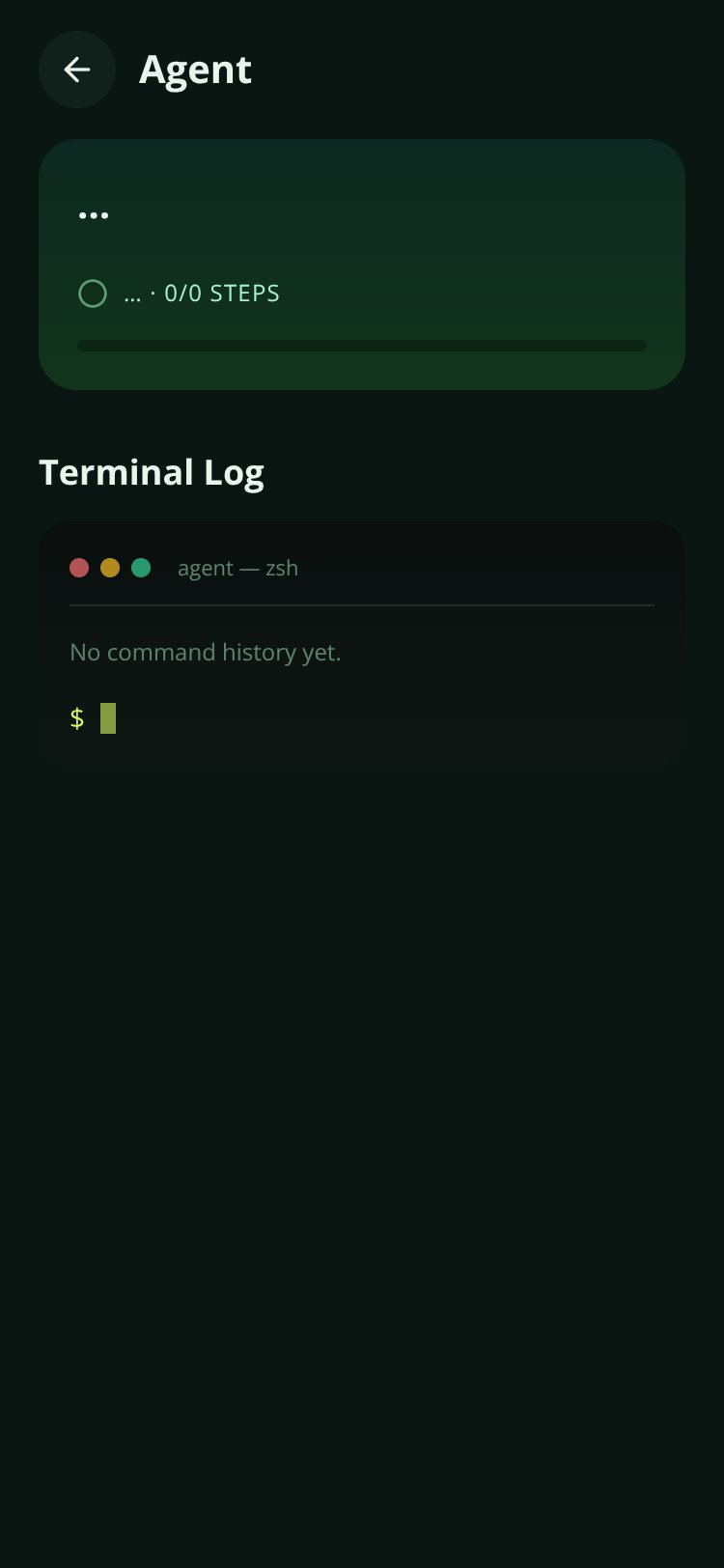 Autonomate screen 3