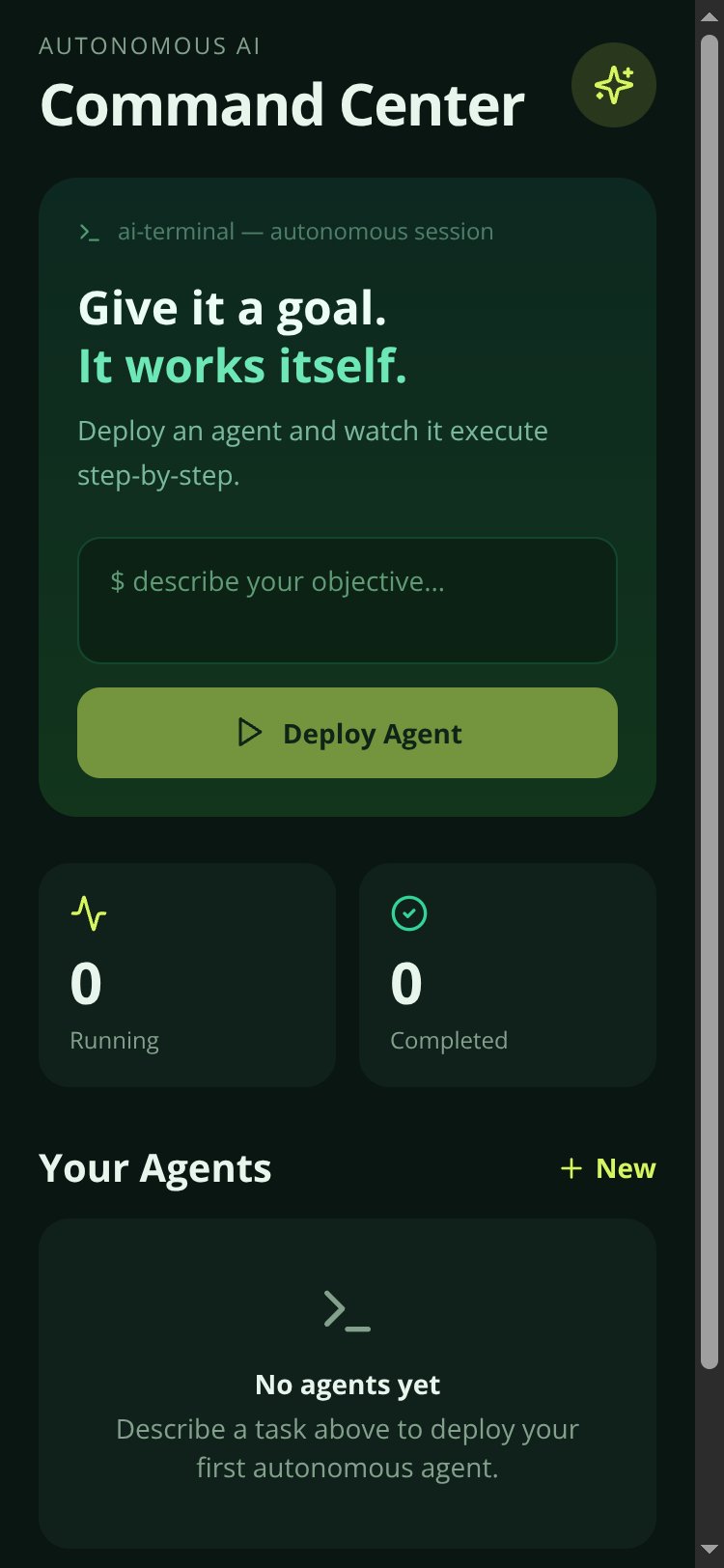 Autonomate screen 4