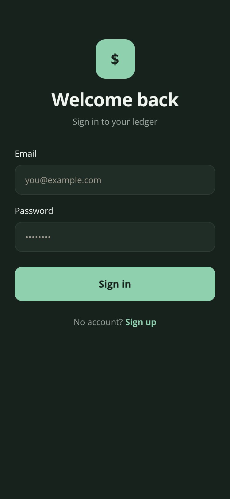 SPARK screen 1