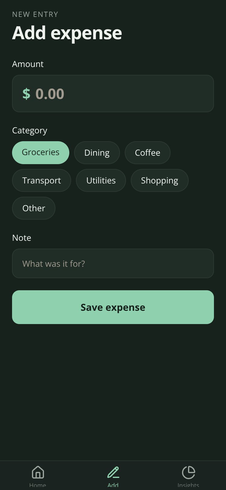 SPARK screen 3