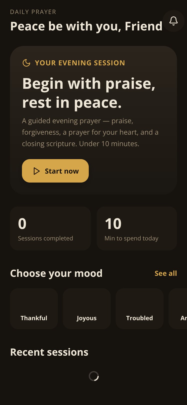 Haven of Prayer screen 4