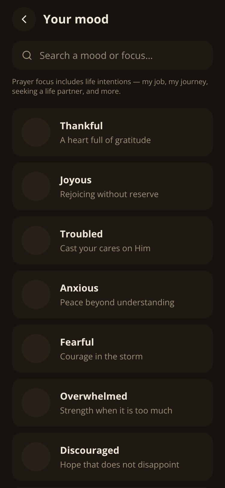 Haven of Prayer screen 5