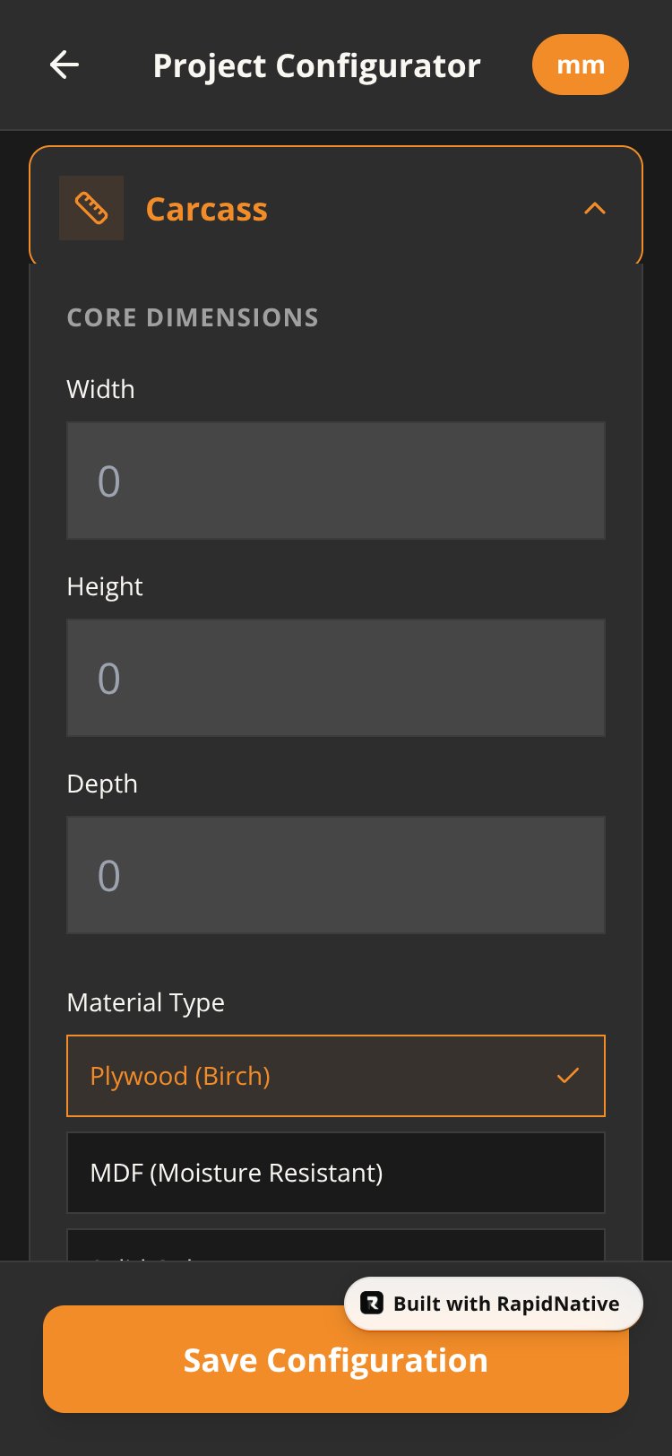 Grain & Grade screen 1