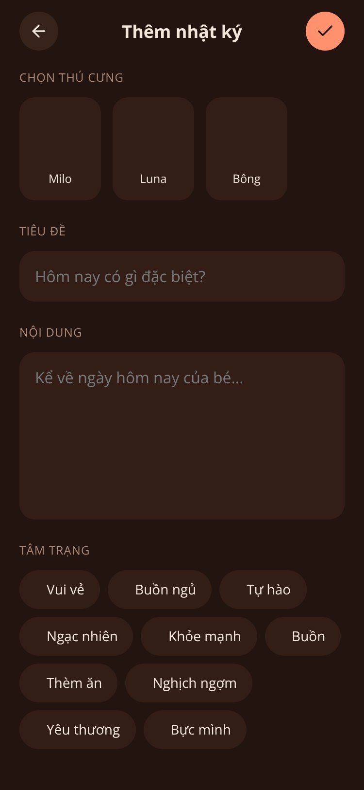 Nhật Ký Thú Cưng screen 1