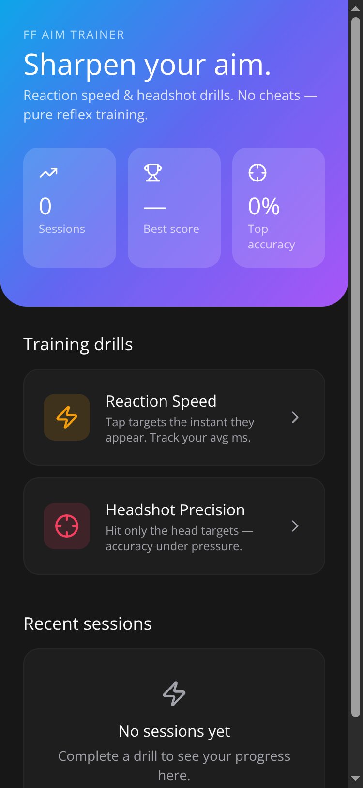 RapidNative App screen 1