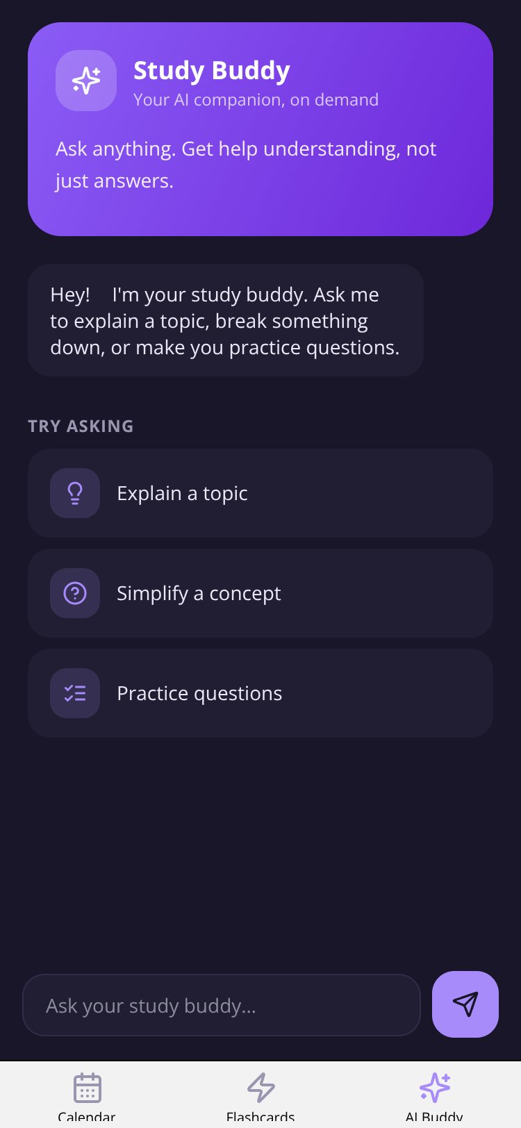 Study Buddy screen 3