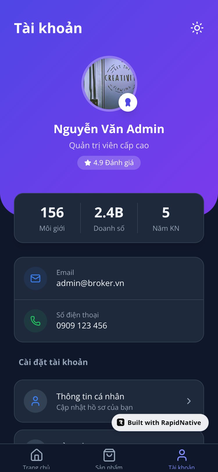 BrokerPro Việt Nam screen 3