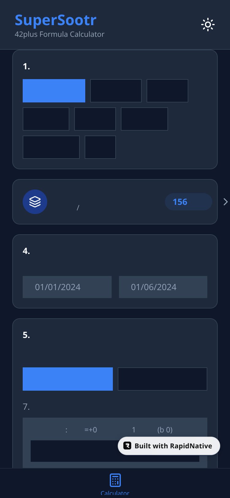 SuperSootr screen 1