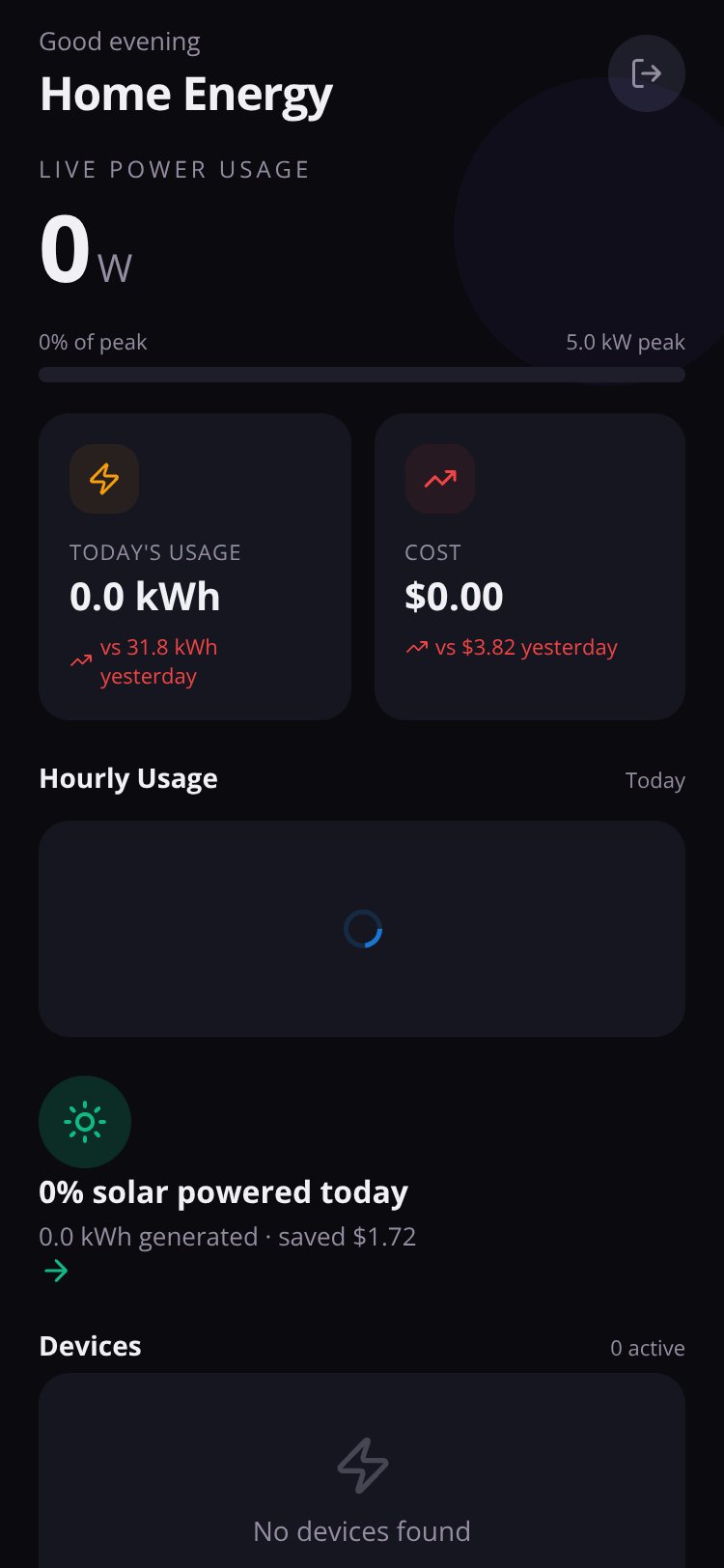 RapidNative App screen 2
