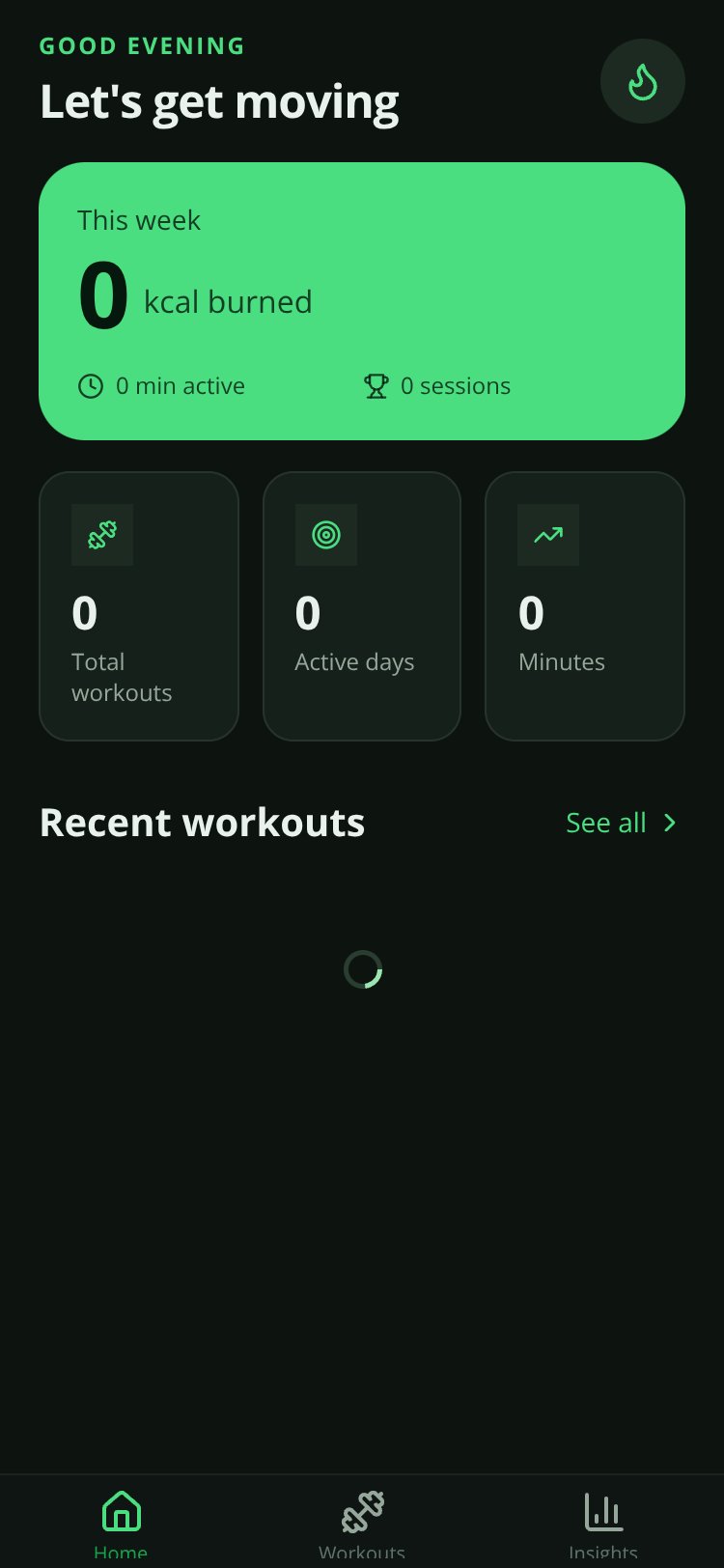 PulseFit Copy screen 4