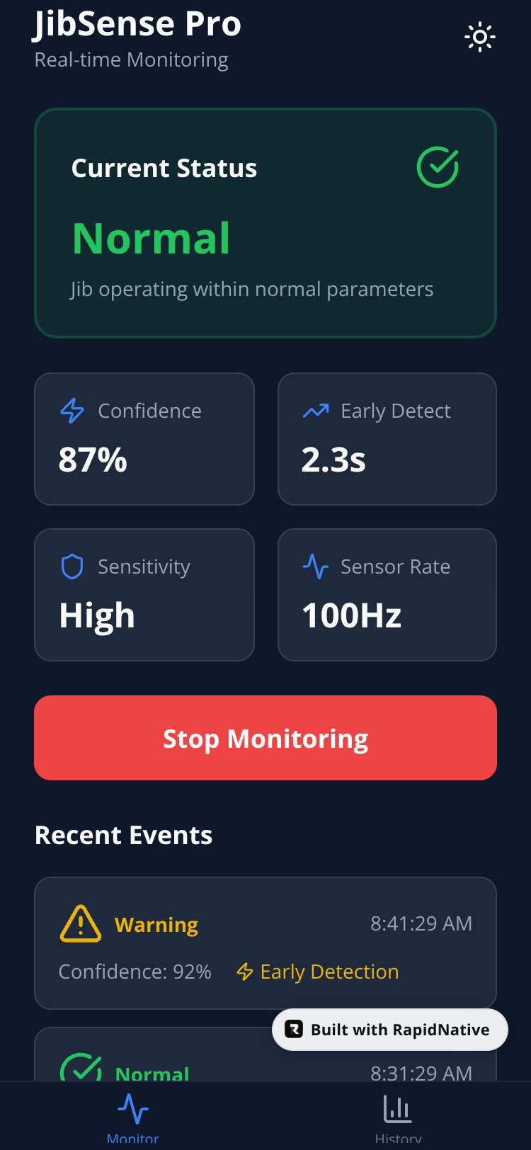 JibSense Pro screen 1