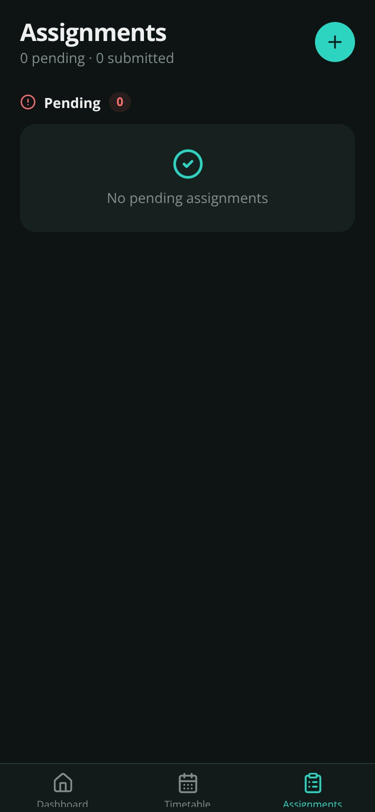 Attendly screen 1