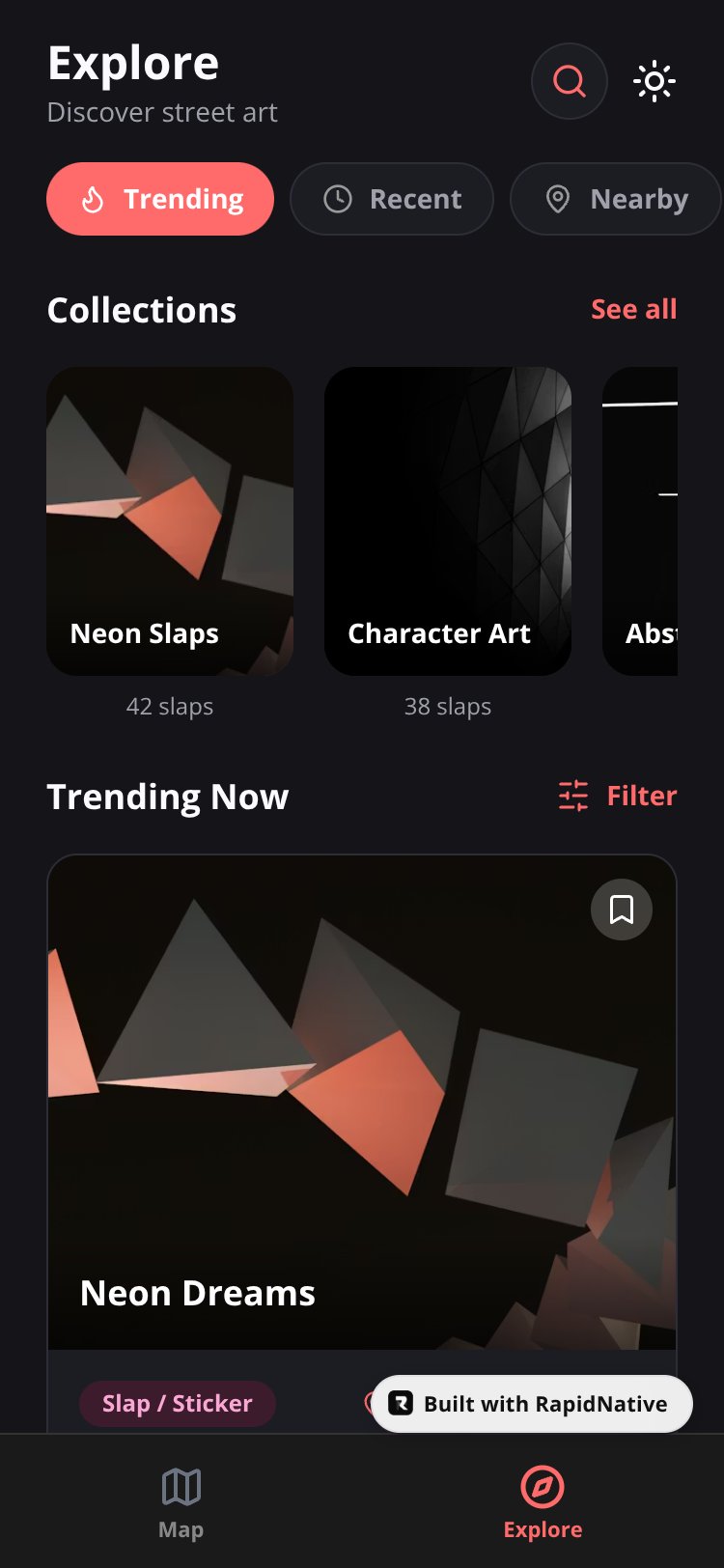 Slapz screen 2