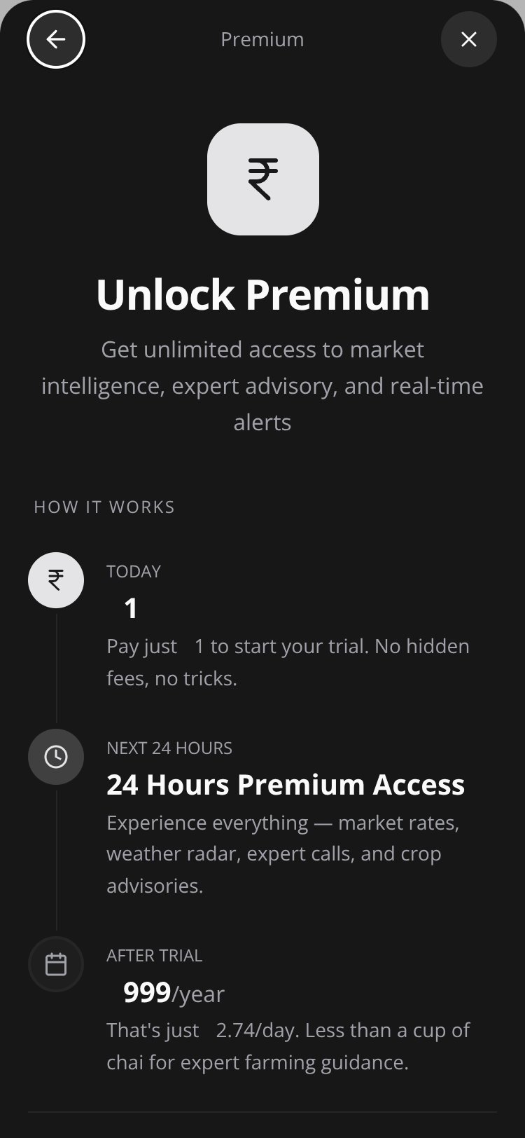 RapidNative App screen 2