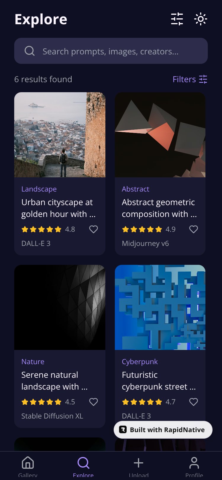 PromptGallery screen 4