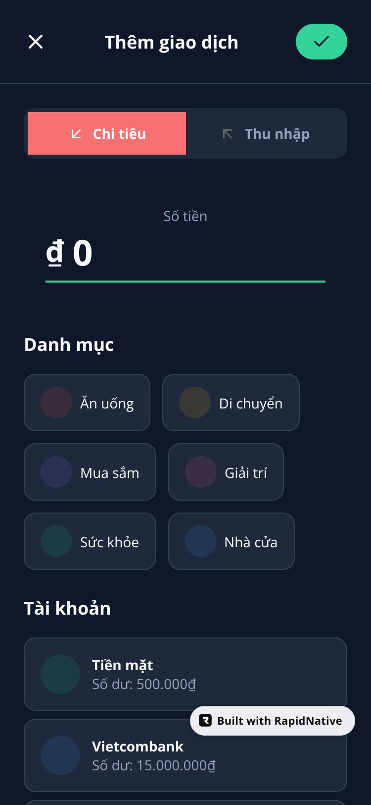 MoneyManager Pro screen 3