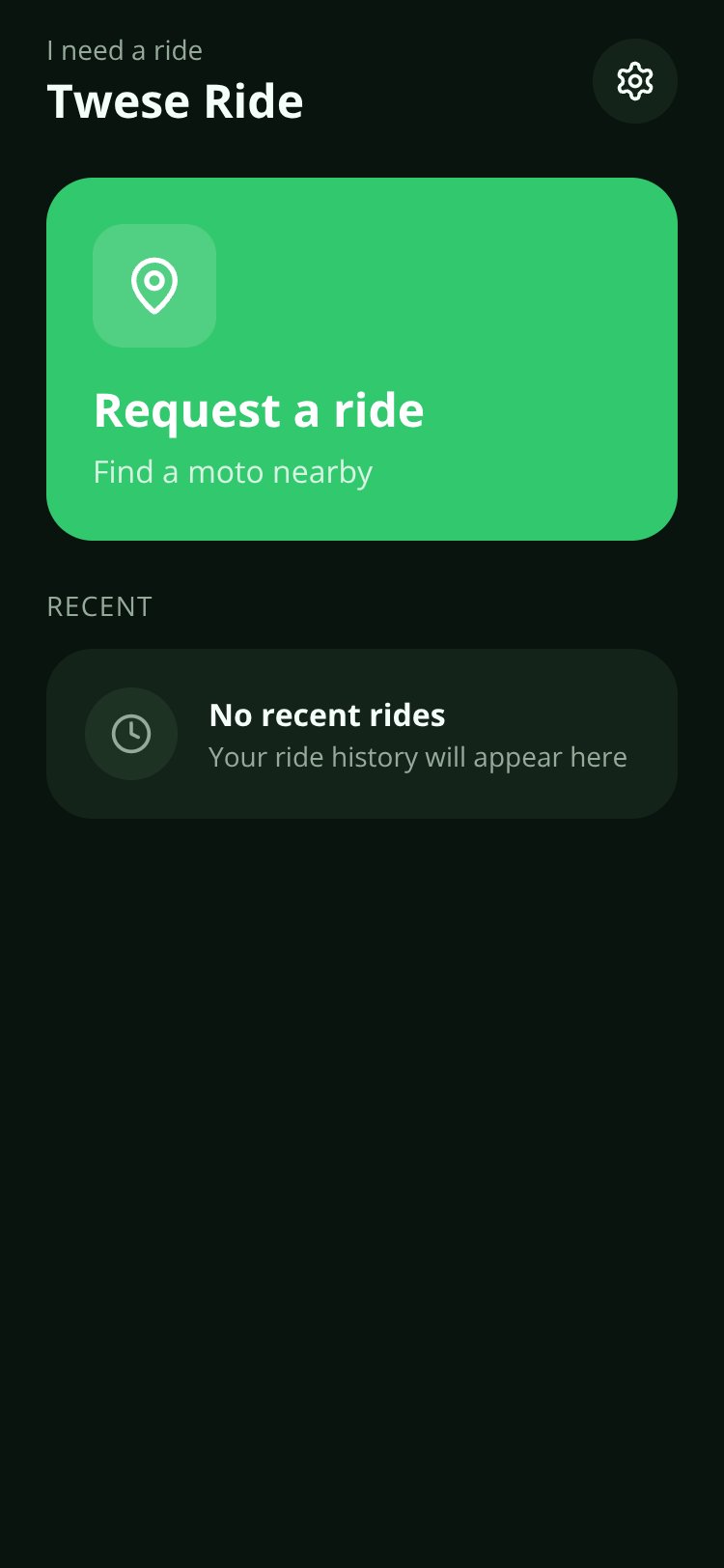 RapidNative App screen 2