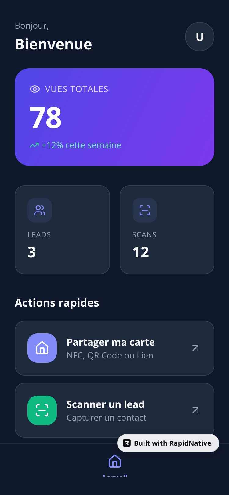 FlowCard screen 3