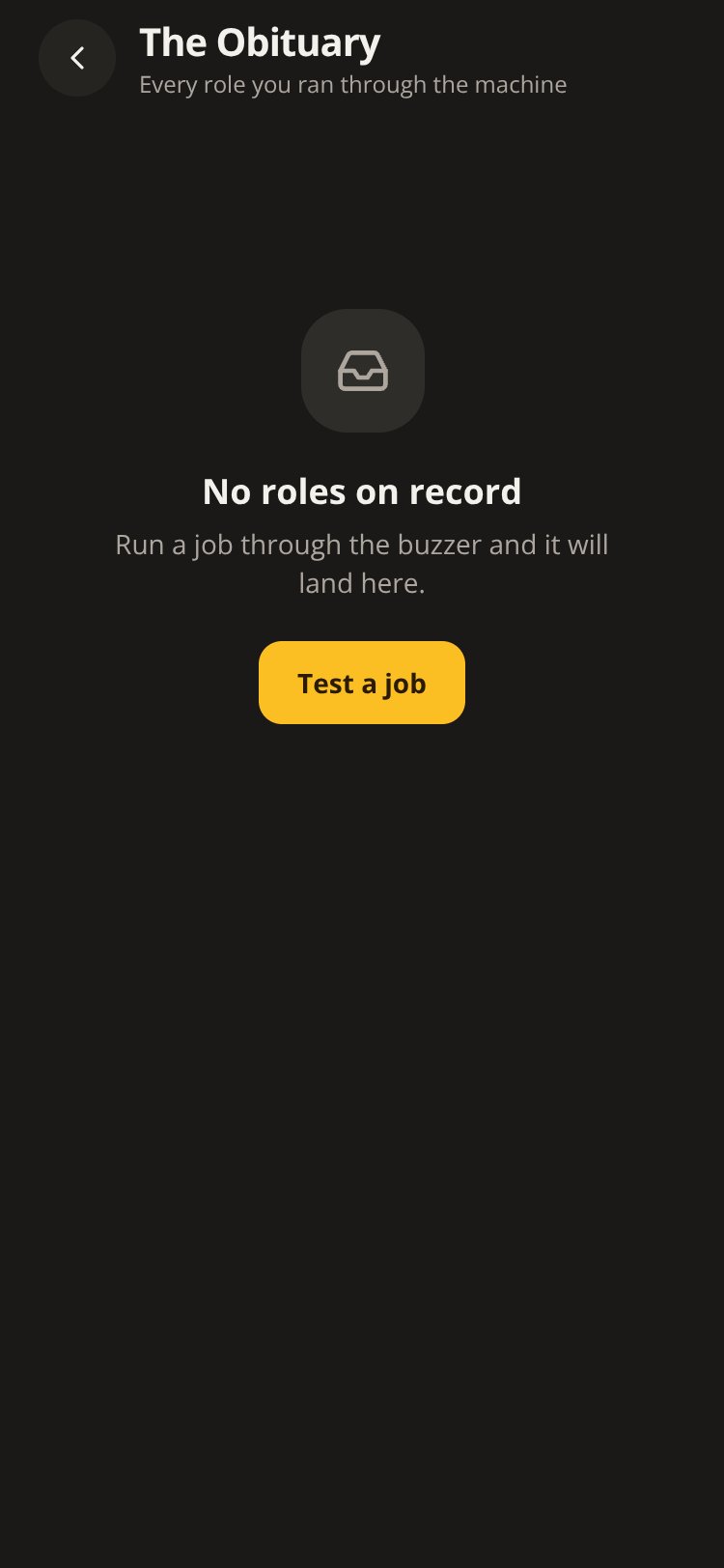 Job Jeopardy screen 3