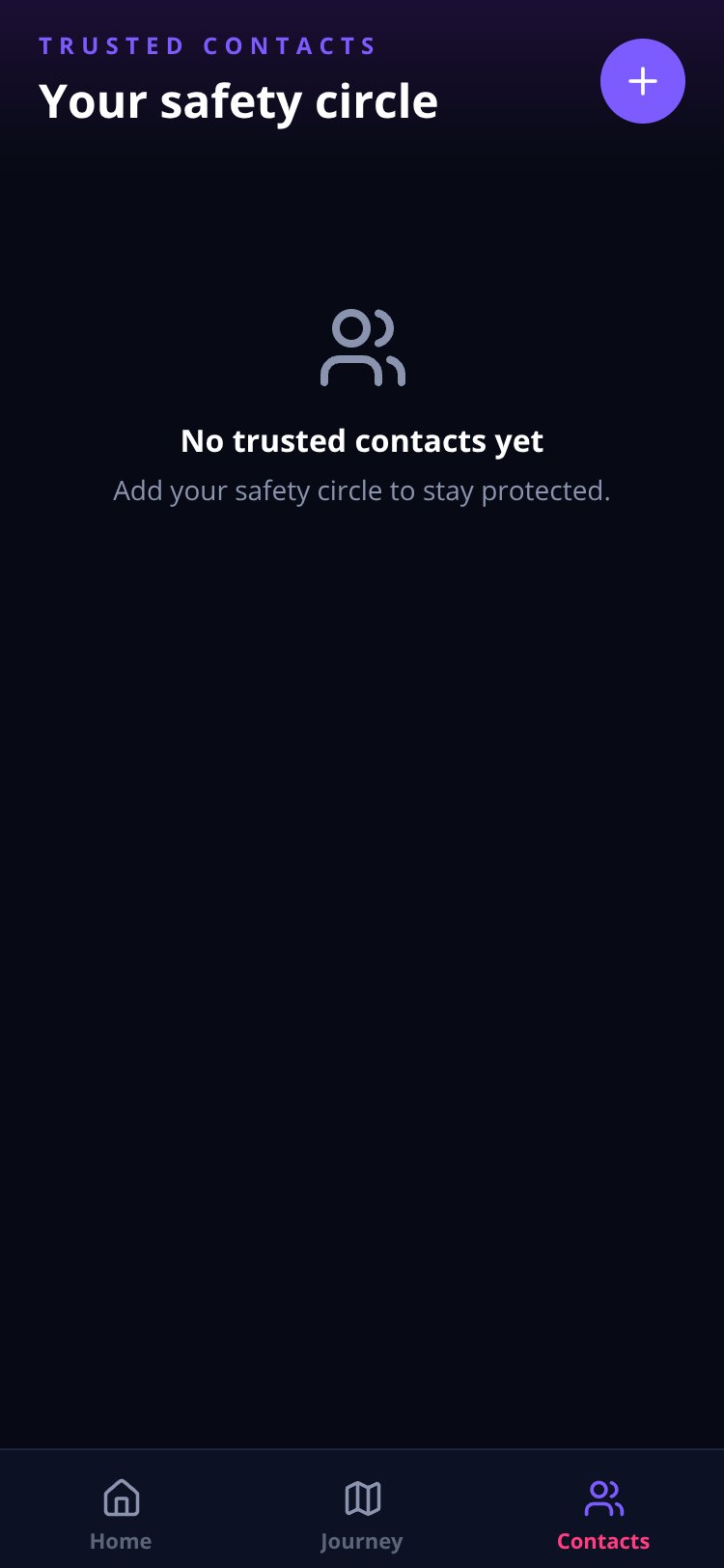 AURA SAFE screen 1