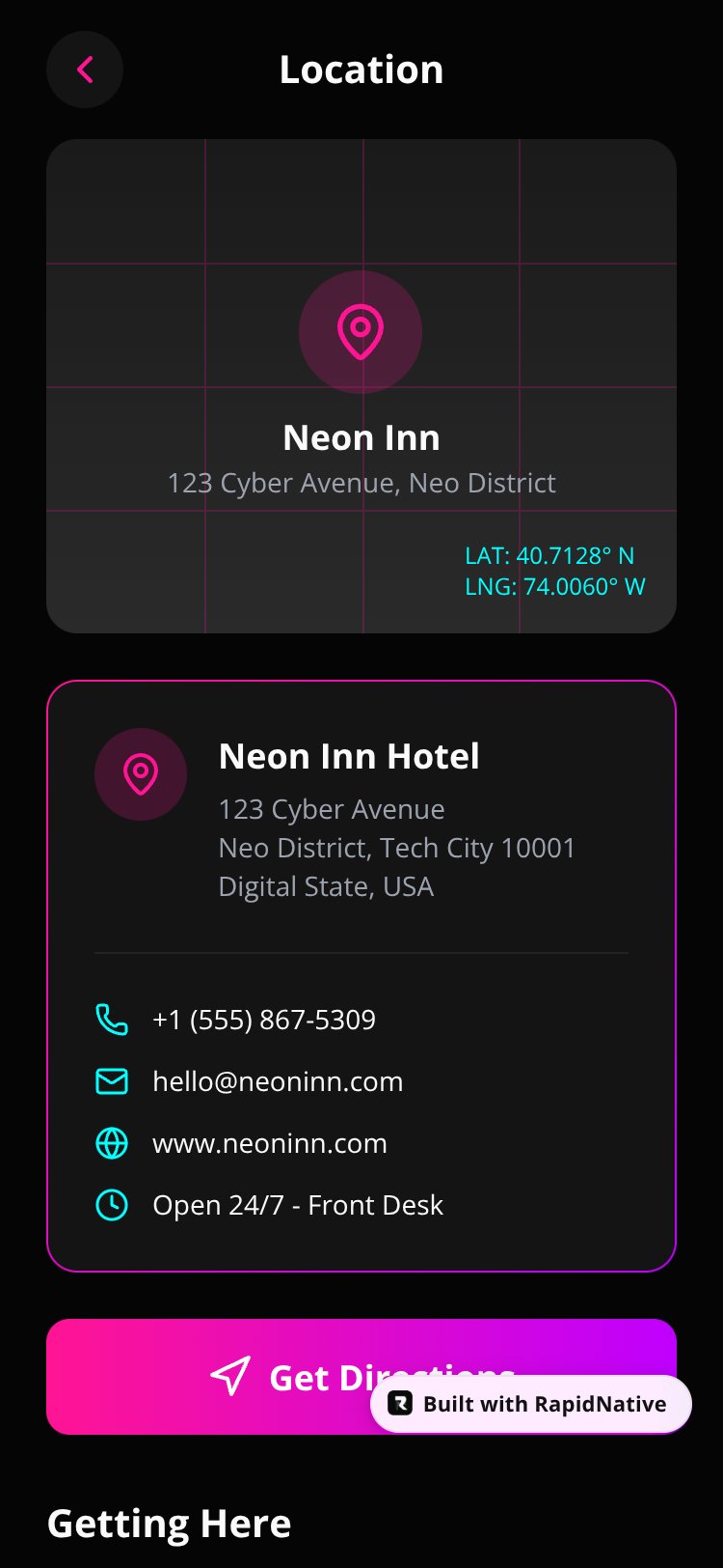 Neon Inn screen 4