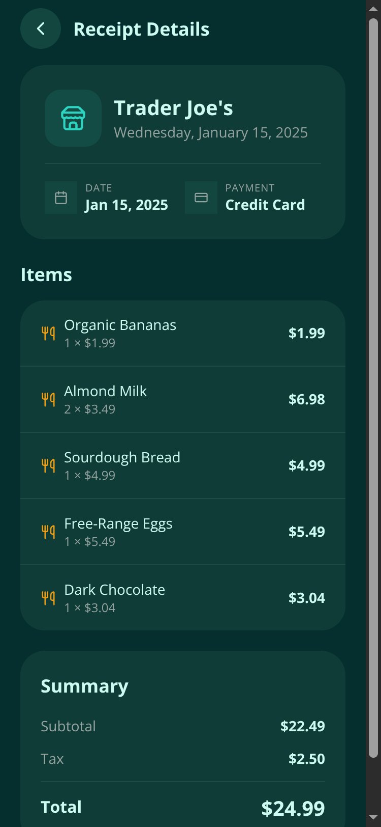 Expense Tracker screen 3