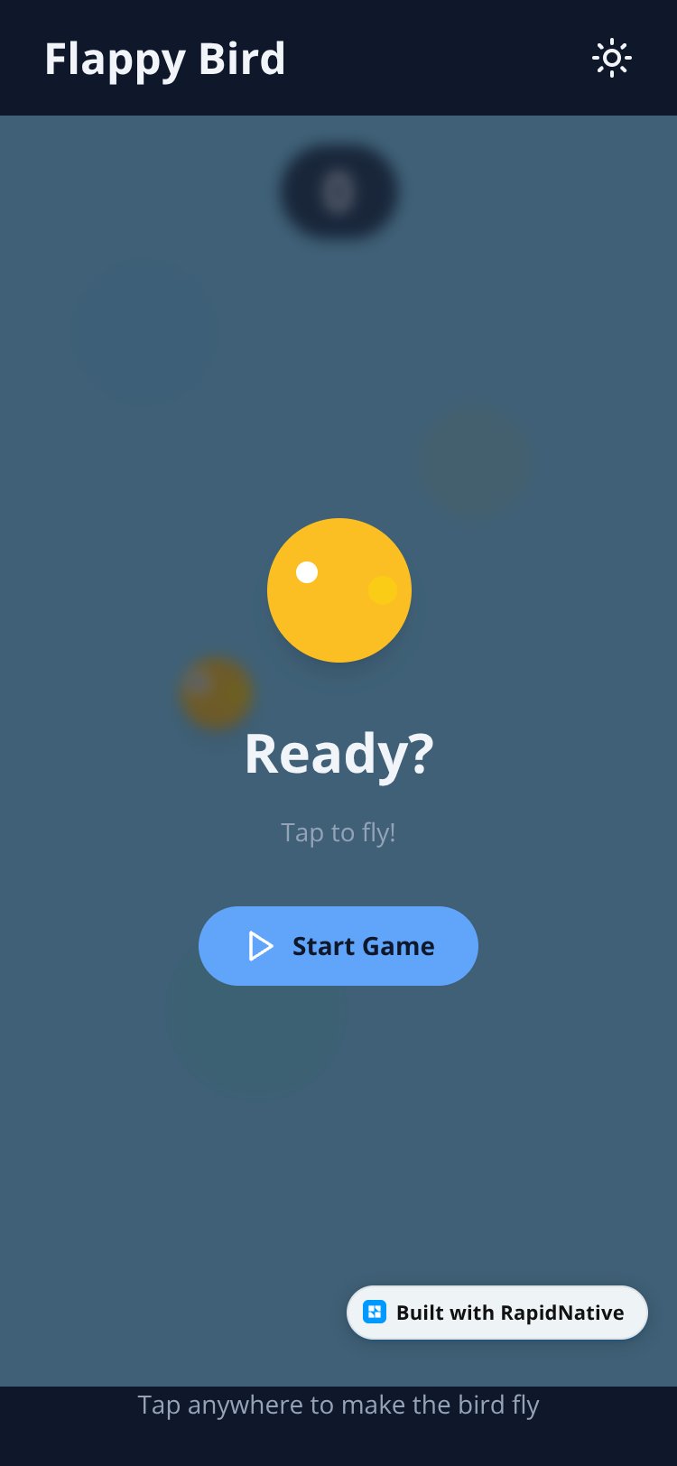 Flappy Bird screen 1