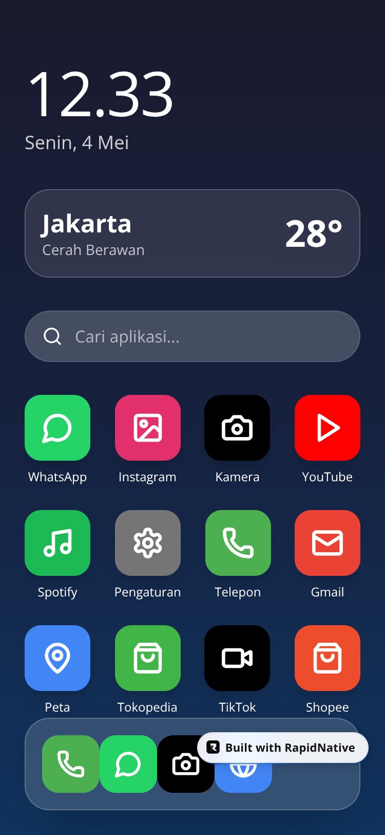 DemoApp screen 4