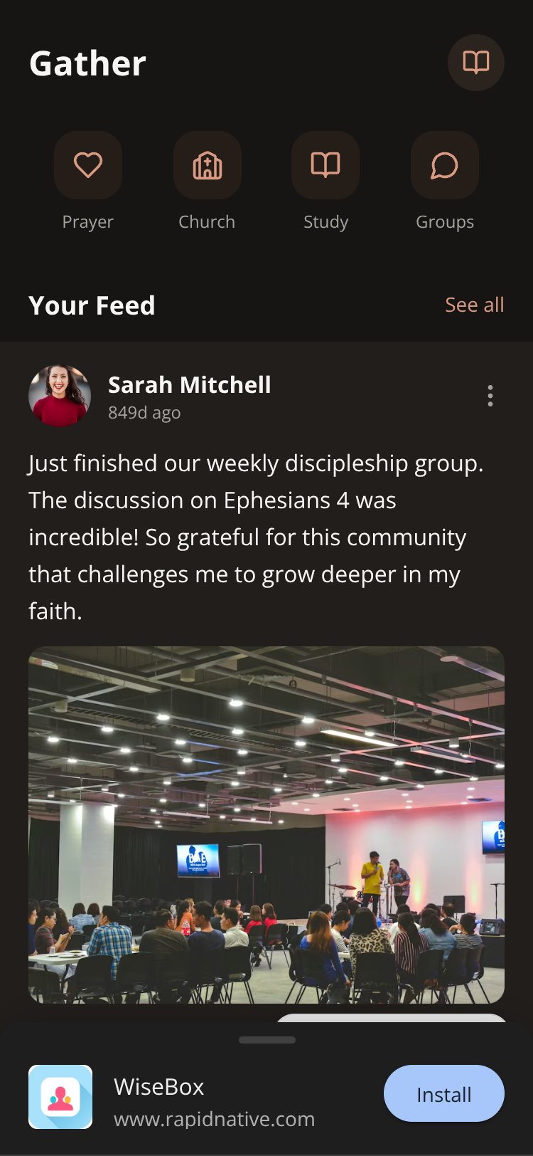 Gather screen 1