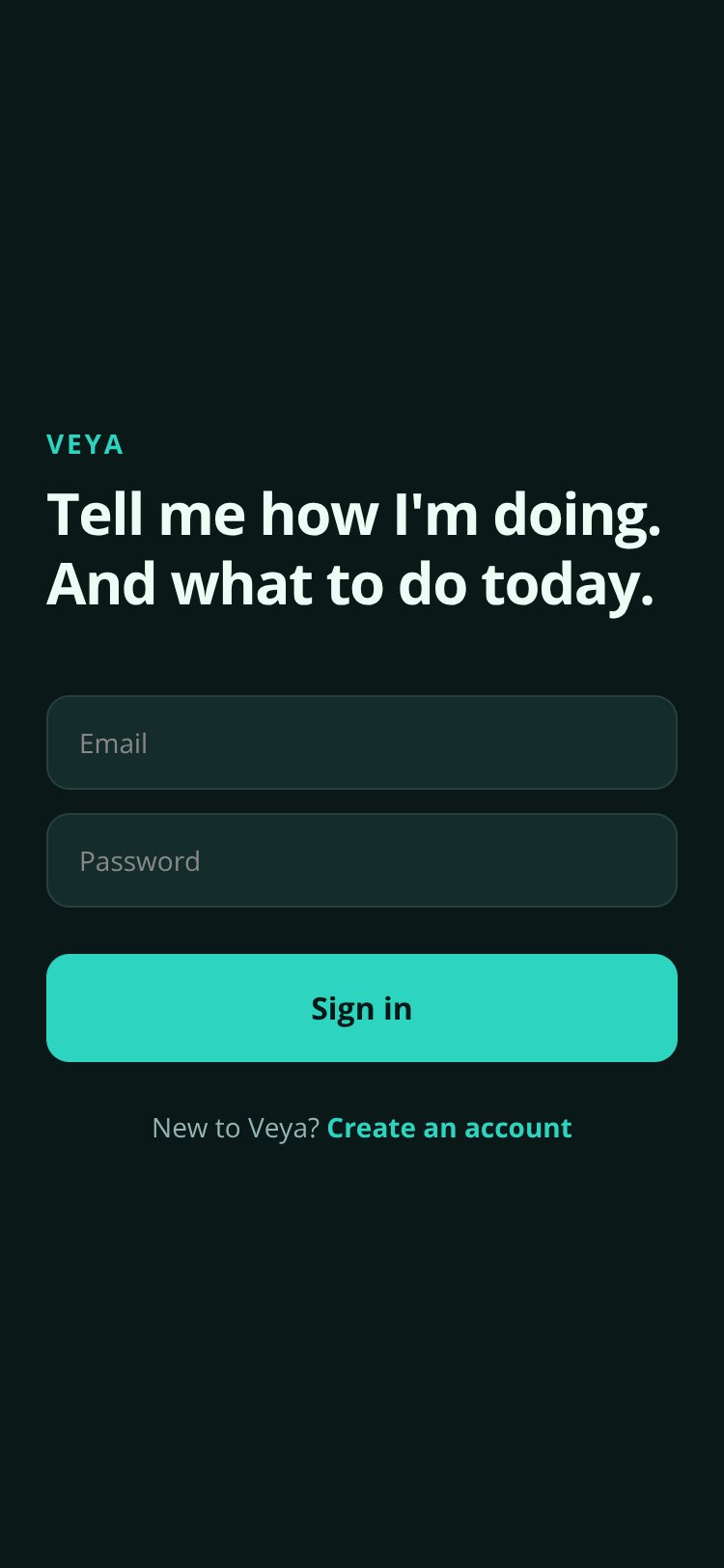 Veya screen 1
