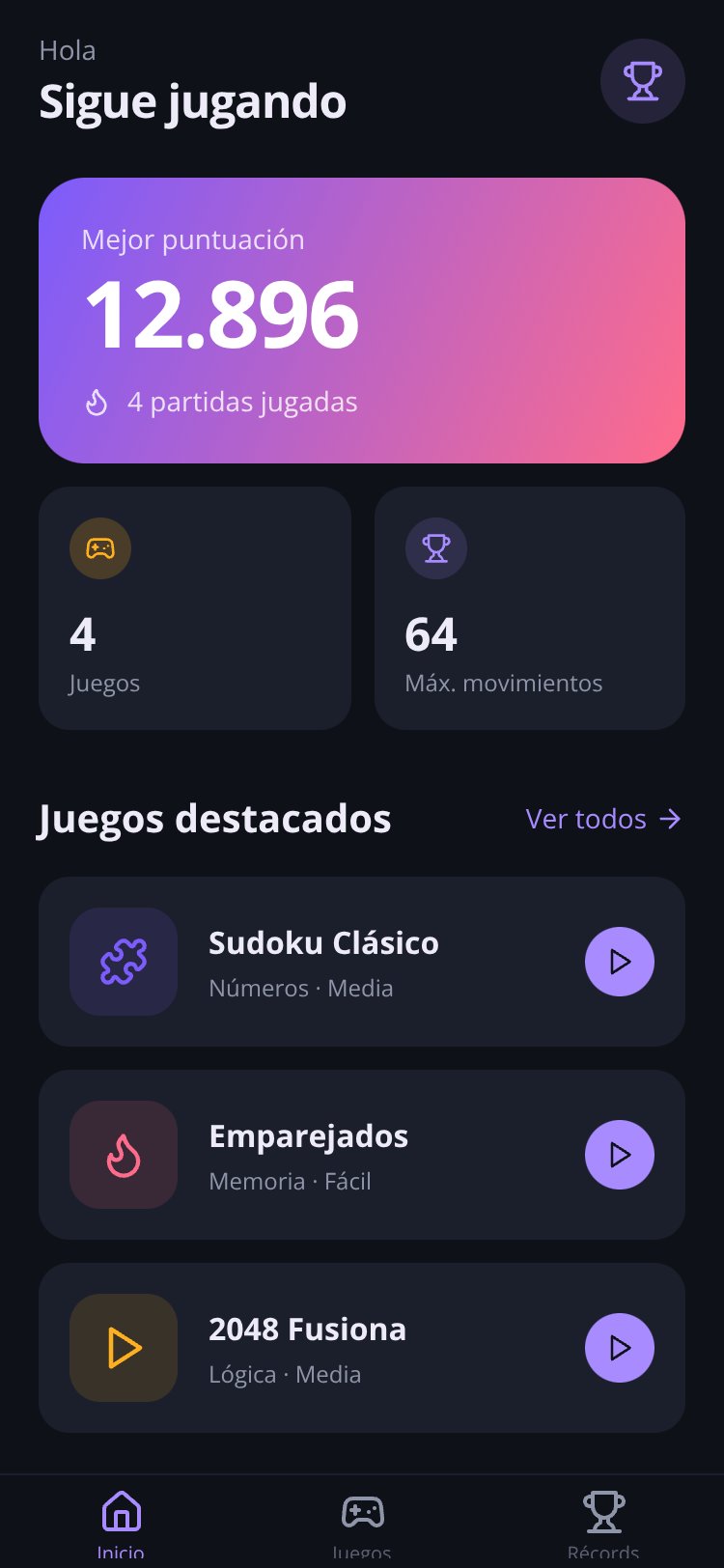 PuzzleMania screen 3