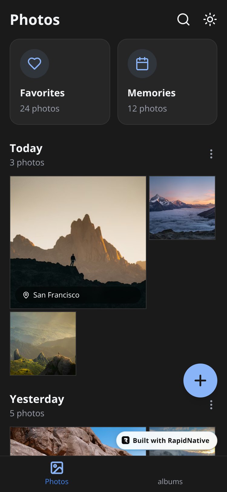PhotoVault screen 2