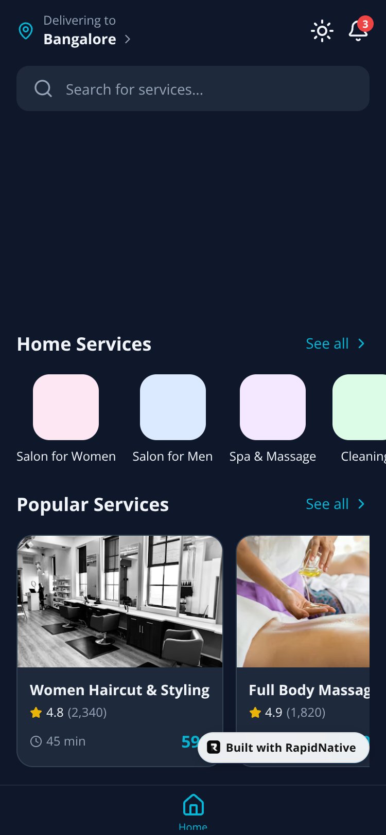 UrbanPulse screen 1
