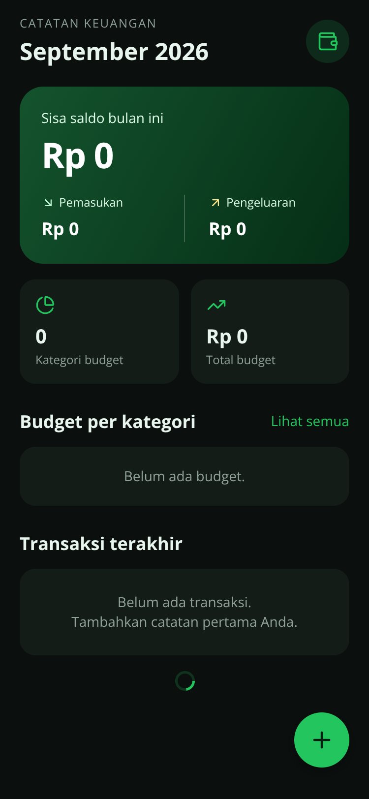 Ledger Harian screen 4