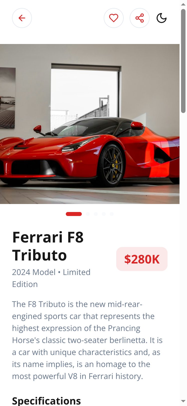 SuperCar Gallery Copy screen 1