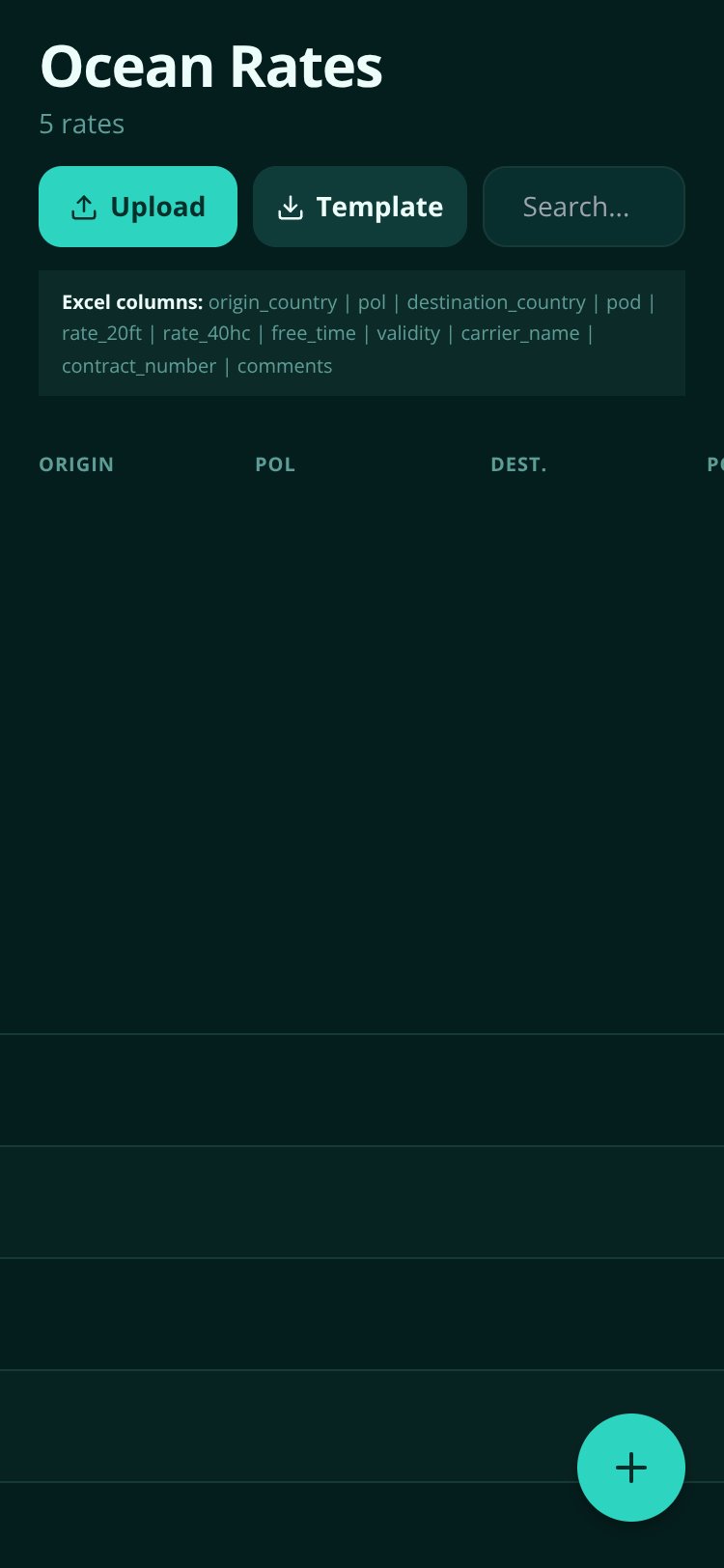 OceanRate screen 3