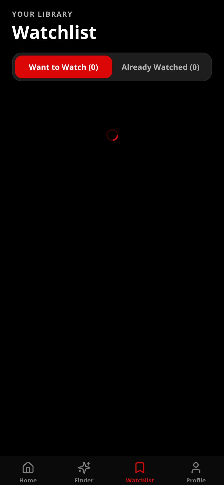 CineMatch screen 3