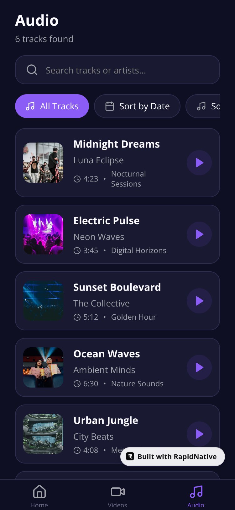 MediaVault Pro screen 2