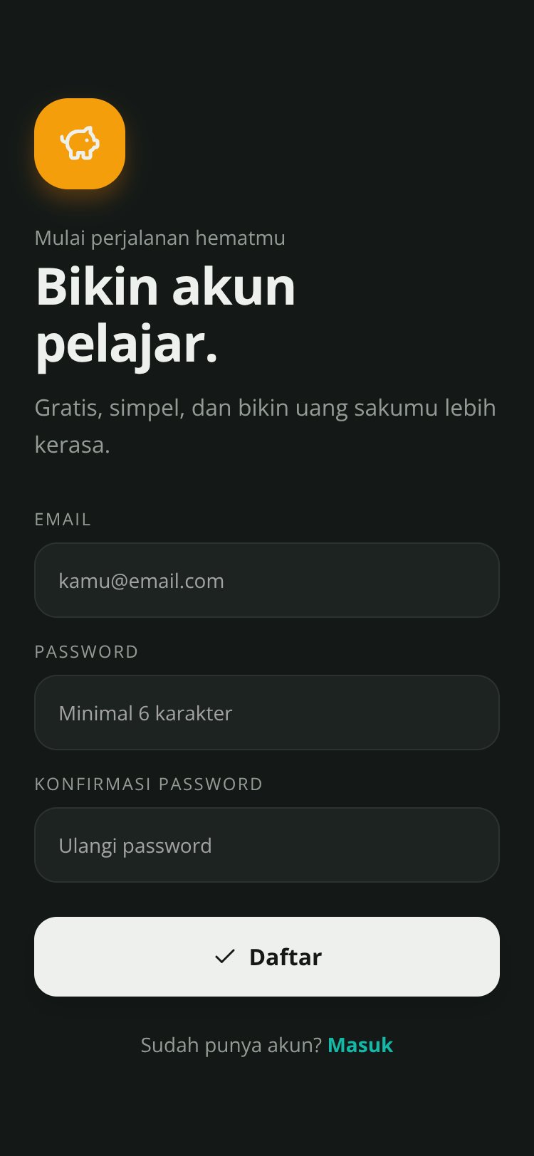 Dompetku screen 2