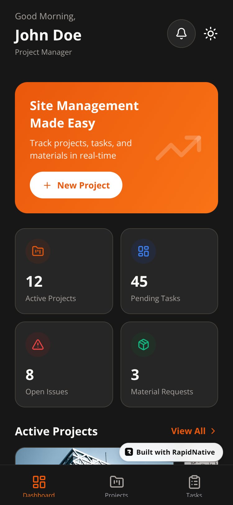 Go Service screen 3