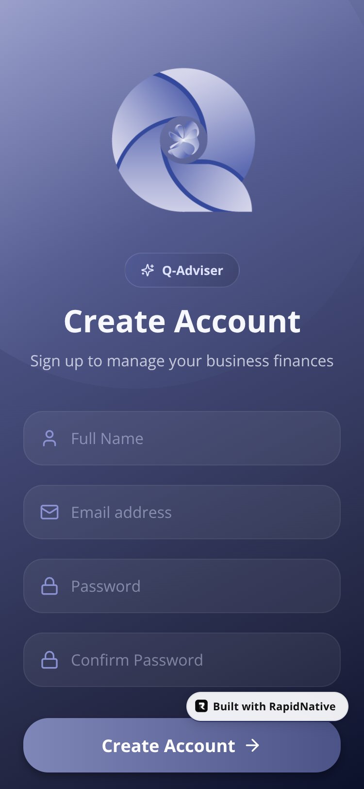 Q Advisor Copy screen 2