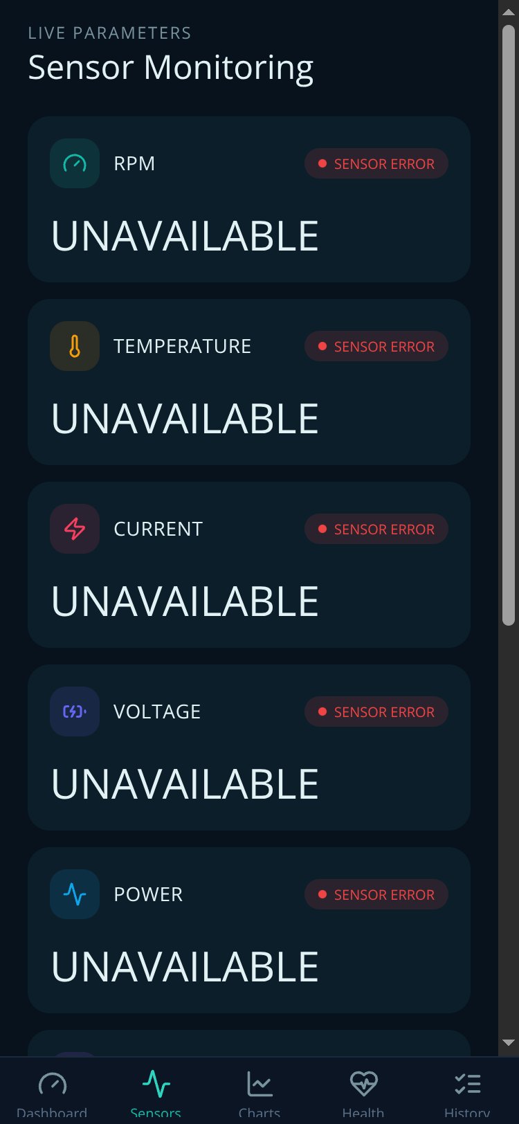 MotorGuard screen 4
