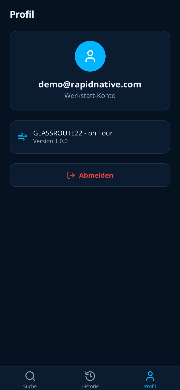 GLASSROUTE22 - on Tour screen 3