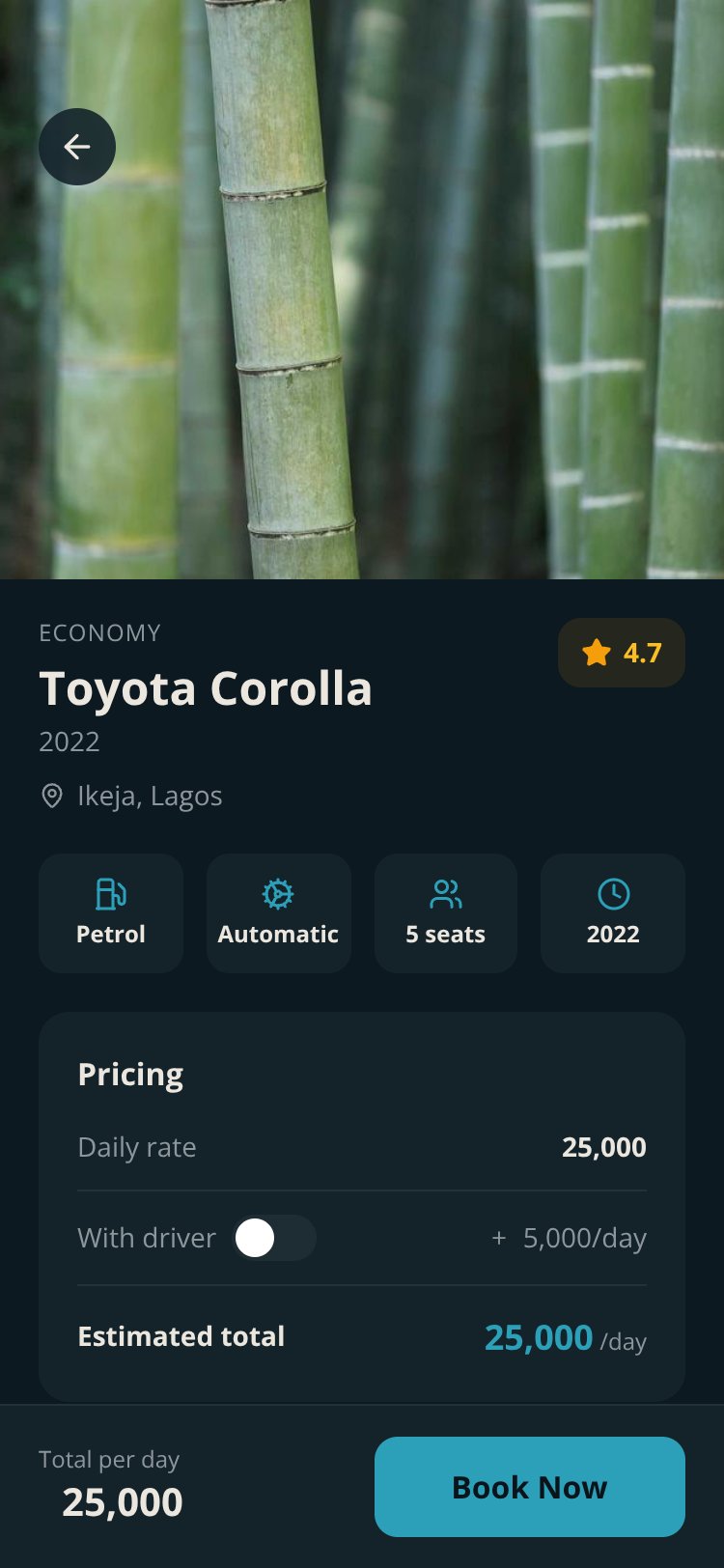 DriveNaija screen 2