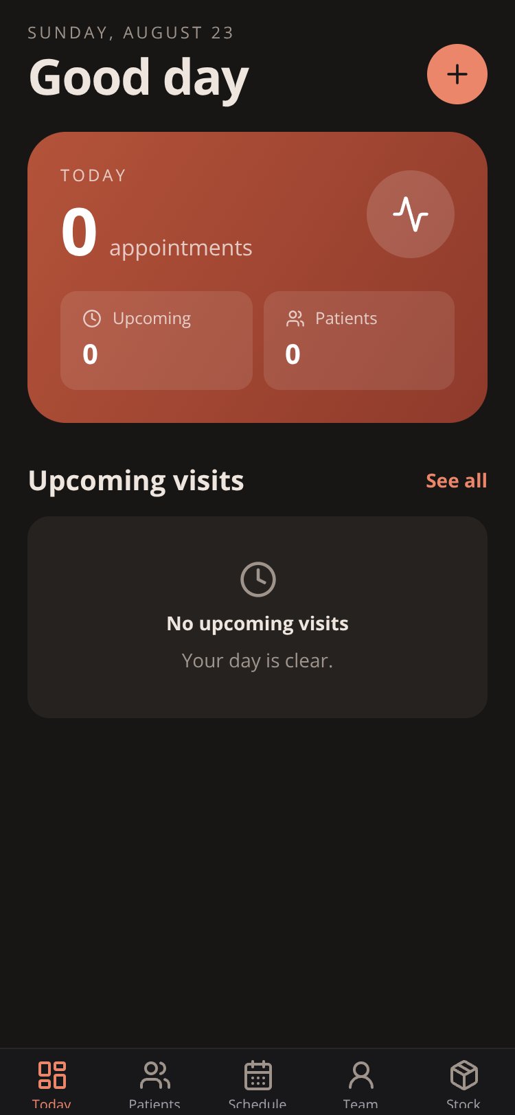 Meridian Clinic screen 5