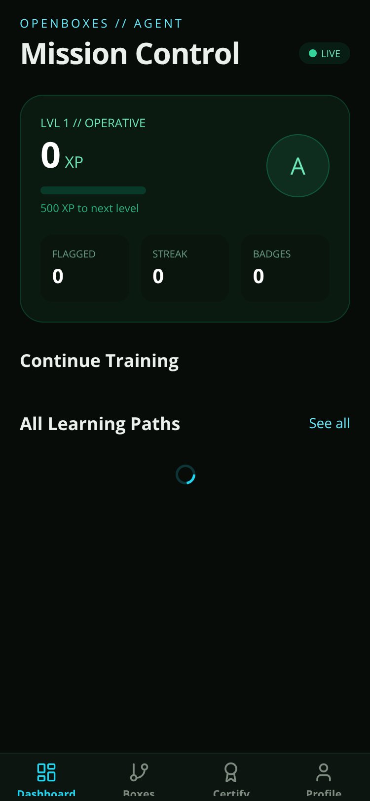 OpenBoxes screen 3