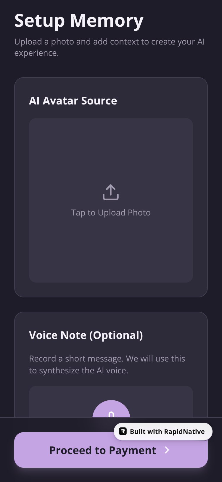 Miss You Call screen 2