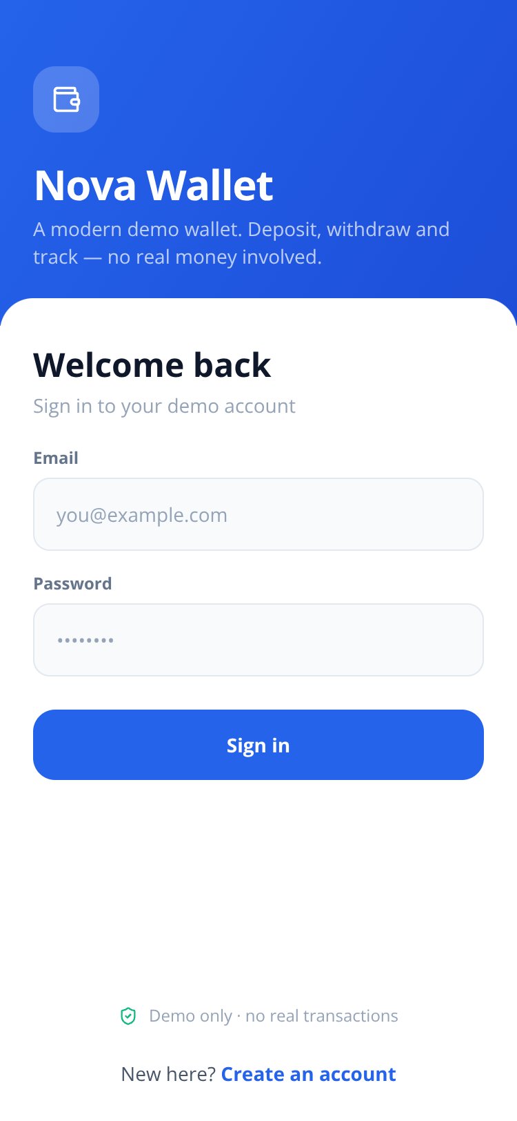 Nova Wallet screen 1