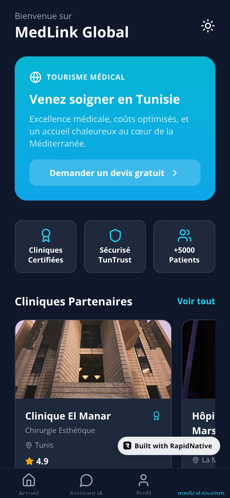 MedLink screen 3