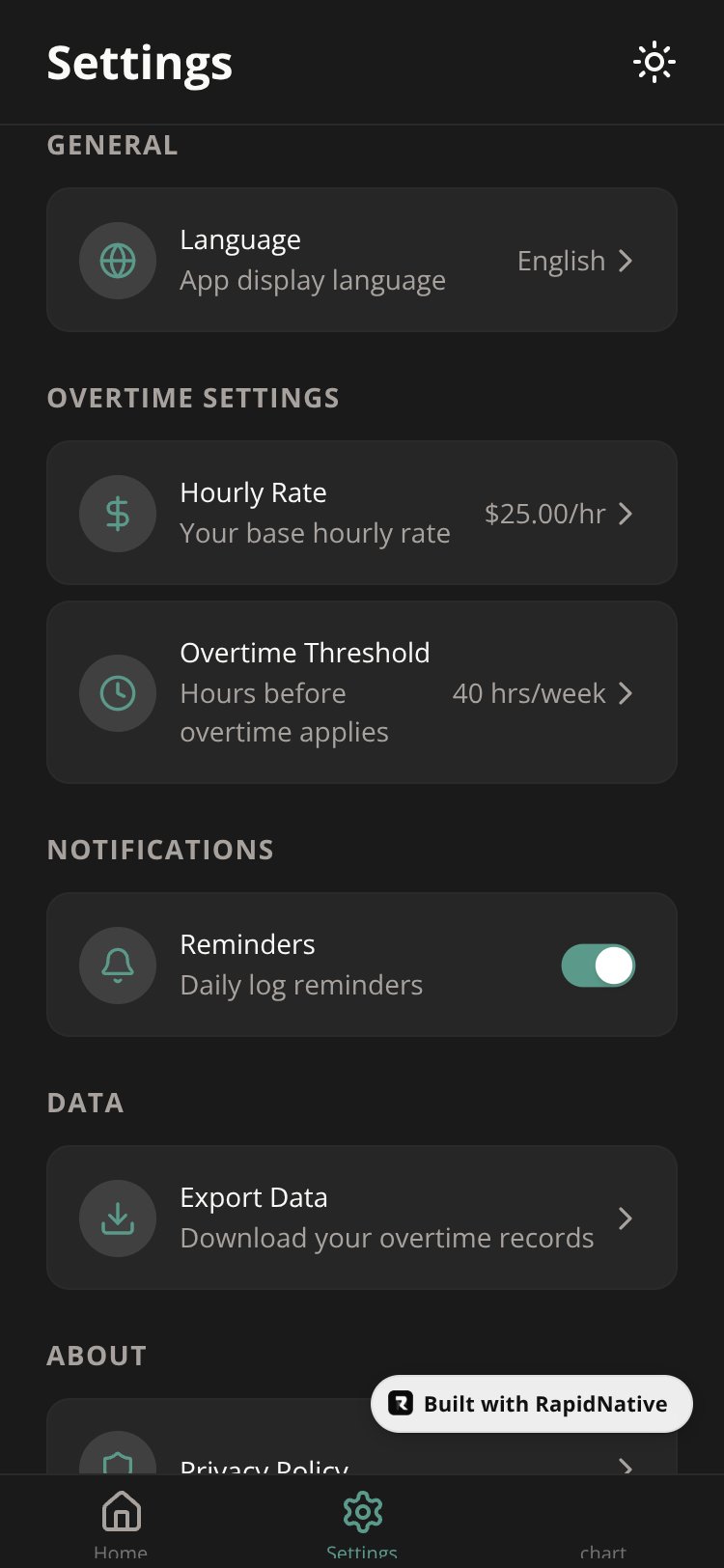 SmartBase screen 1